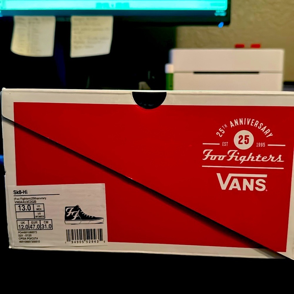 Foo Fighters Vans